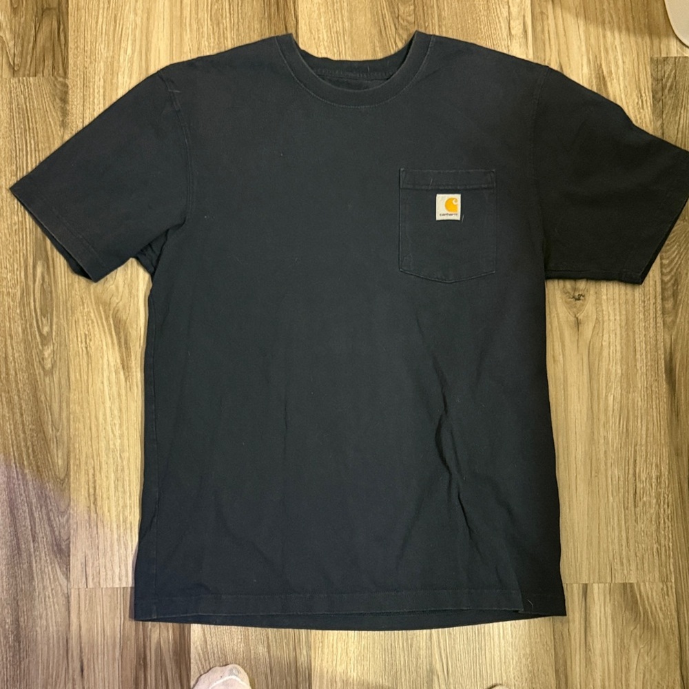 Carhartt pocket t shirt navy size Medium